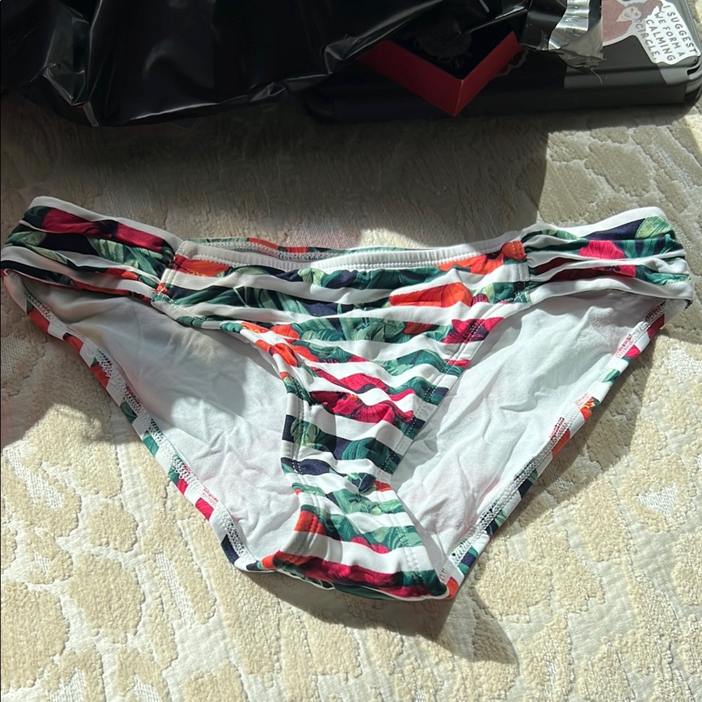 Tommy Bahama striped bikini bottom